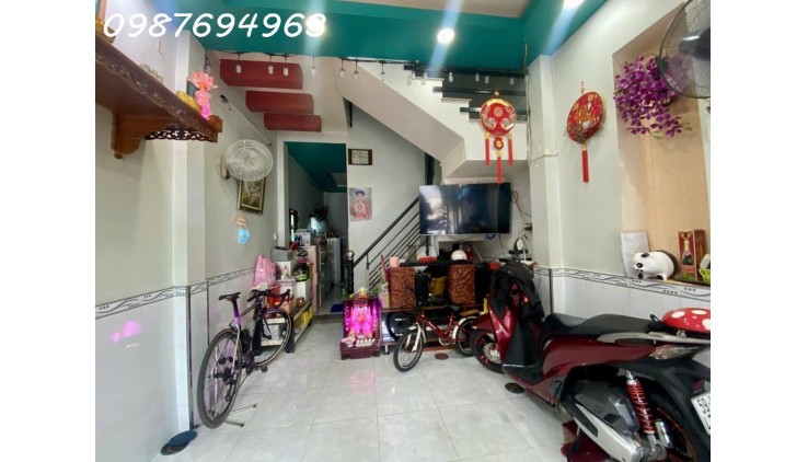 Q8 PHẠM THẾ HIỂN P5 HẺM THÔNG KẾ HẺM XE TẢI 46M2 2 TẦNG THUẬN TIỆN DI CHUYỂN GẦN UBND Q8